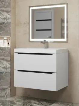 Uperwood Тумба под умывальник Tanos 70 см (белый/графит)