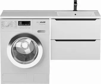 Uperwood Тумба под умывальник Tanos 60х47.5х50 см (белый/графит)