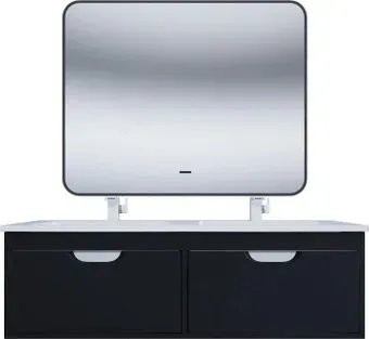 Uperwood Тумба под умывальник Modul 120 см (матовый черный)