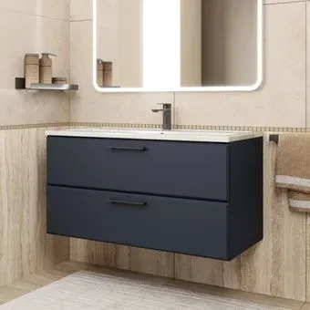 Uperwood Тумба под умывальник Foster New 100 см (черный)