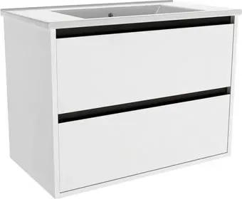 ЗОВ Тумба с умывальником Парма 90 P90LWP0MWMC1B-NVS90 (белый матовый)