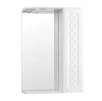 Symbolite Шкаф с зеркалом для ванной Канна 600/С Люкс