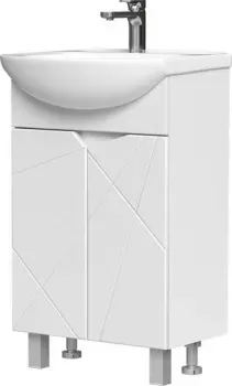 Volna Тумба с умывальником Pronto 50.2D Рива 50 (напольная)