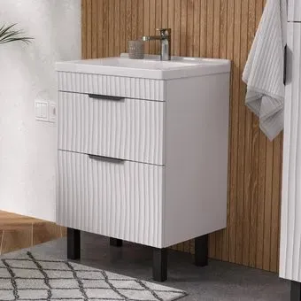 Volna Тумба с умывальником Lotty 60.2Y Миранда + Миранда 60 (напольная)
