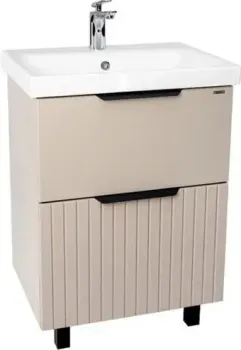 Viant Тумба с умывальником Сицилия VSIC60MDCAP-T2Y + S-UM-MOD60/1