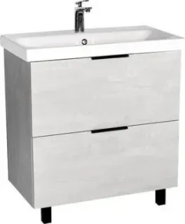 Viant Тумба с умывальником Берлин VBER80MDC-T2Y + S-UM-MOD80/1