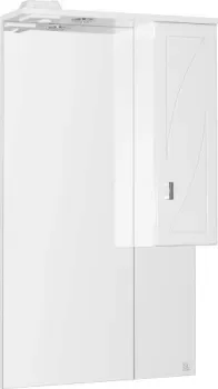 Symbolite Шкаф с зеркалом для ванной Лана 600/С