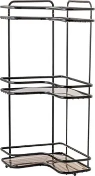 Swensa Полка для ванной Termo SWR-1004-03-BLK (черный)