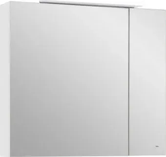 Roca Шкаф с зеркалом для ванной Oleta 80 A857647806 (белый глянцевый)