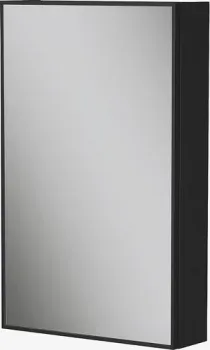 EQUIL Шкаф с зеркалом для ванной Strong 50.1D (дуб черный)