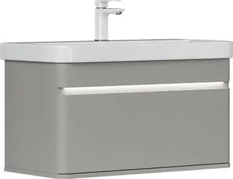EQUIL Тумба под умывальник Elegante 80.1Y подвесная (амарок/белый)