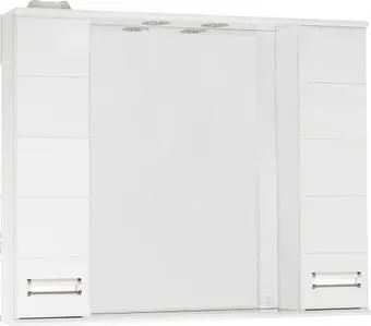 Symbolite Шкаф с зеркалом для ванной Ирис 1000/С