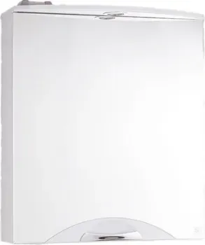Symbolite Шкаф с зеркалом для ванной Жасмин 2 600/С Люкс (белый)