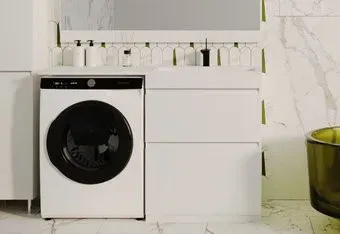 Symbolite Тумба с умывальником Даллас 130 Люкс Plus + Даллас 130x48.2 (правый, белый)
