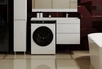 Symbolite Тумба с умывальником Даллас 120 Люкс Plus + Даллас 120x48 (подвесная, правый, белый)