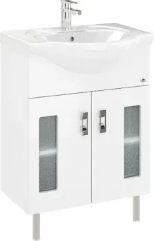 Onika Тумба с умывальником Кристалл 60 106123 + Santek Байкал 60 1WH109652