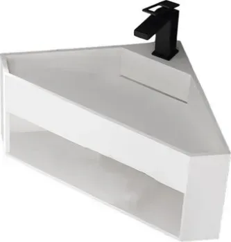 Abber Тумба с умывальником Stein AS2653 (белый матовый)