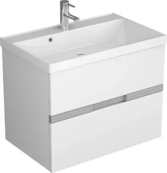 Veneciana Тумба с умывальником Allia 80 с 2-мя ящиками + Florentina Астория 800 (антрацит)