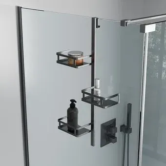 Veconi Полка для ванной Moderno MD-GR-C9 (графит)