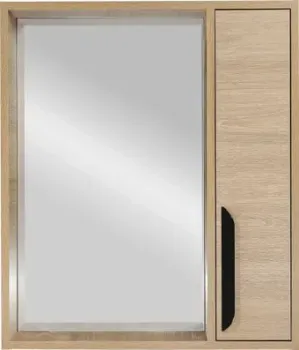 Viant Шкаф с зеркалом для ванной Кёльн 60 VKEL60SD-ZSH