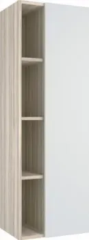 Style Line Шкаф-полупенал для ванной Берген 40x120x30 (подвесной)