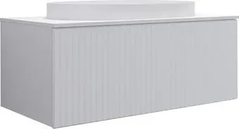 ЗОВ Тумба с умывальником Кито 100 K100LW0MFWPM-LDSPW6002 (флавио белый)