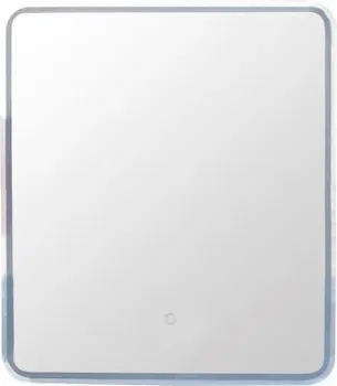 Symbolite Шкаф с зеркалом для ванной Каре 70x80 левое (с подсветкой, сенсор на зеркале)