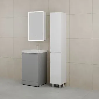 Symbolite Тумба под умывальник Батлер Люкс Plus 1 ящик (серый)