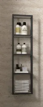 Style Line Полка для ванной Сохо 30x120см ЛДСП открытый