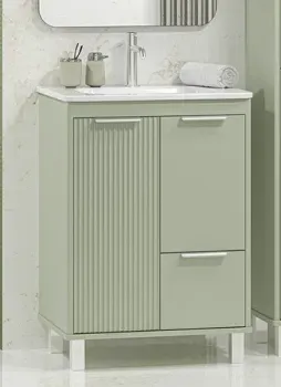 Brevita Тумба под умывальник Risacca Pistachio 60 RIS-06060-0842Я (фисташковый)