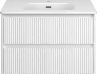 Brevita Тумба с умывальником Riva 80 RIV-07080-0102Я+B-OND080-01