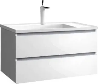 Belux Тумба под умывальник Фаворит НП 100-02 (1, белый глянцевый)