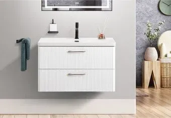 BelBagno Тумба под умывальник DUE-800-2C-SO-BL-P-FH