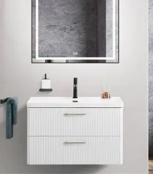 BelBagno Тумба под умывальник DUE-800-2C-SO-BM-P-FH