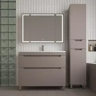 Symbolite Тумба под умывальник Остин 100 Plus 2 ящика (тауп темный)
