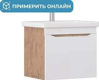 Vigo Тумба под умывальник Grani 600-0-1 Como навесная (дуб золотой)