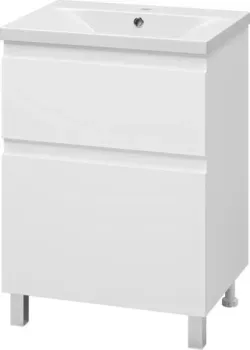 Misty Тумба под умывальник Лаки 60 П-Лак-01060-0112Я+RCW-140360WH
