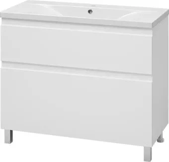 Misty Тумба с умывальником Лаки 100 П-Лак-01100-0112Я+RCW-1403100WH