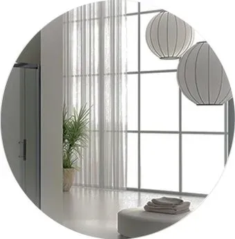 Пекам Зеркало Ring Fly 100x100 ringFly-100x100sp (с подсветкой, с сенсором, подогревом)