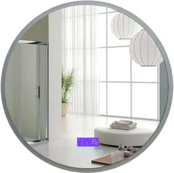 Пекам Зеркало Ring 80x80 ring-80x80MP (с подсветкой, с многофункциональной панелью, подогревом)
