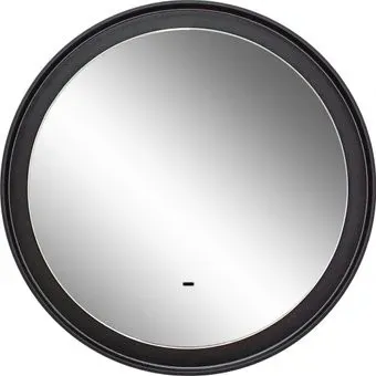 Континент Зеркало Planet Black Led D 60 (теплая подсветка, с бесконтактным сенсором)