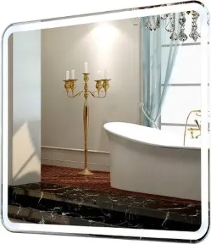Пекам Зеркало Marta 1 80x70 marta1-80x70B (с подсветкой,с бесконтактным сенсором)