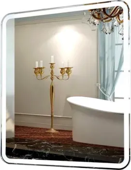 Пекам Зеркало Marta 1 70x80 marta1-70x80B (с подсветкой,с бесконтактным сенсором)