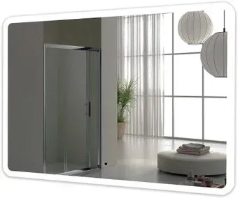 Пекам Зеркало Marta 100x60 marta-100x60B (с подсветкой,с бесконтактным сенсором)