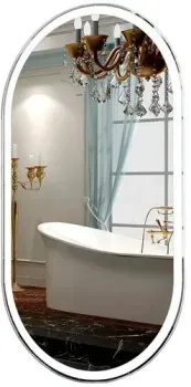 Пекам Зеркало Iva 1 45x90 Iva1-45x90B (с подсветкой и бесконтактным сенсором)