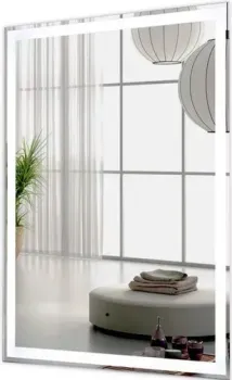 Пекам Зеркало Greta 50x80 greta-50x80B (с подсветкой и бесконтактным сенсором)