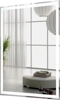 Пекам Зеркало Greta 50x80 greta-50x80s (с подсветкой и сенсором на прикосновение)