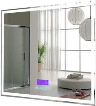 Пекам Зеркало Greta 120x80 greta-120x80M (с подсветкой,с многофункциональной панелью)