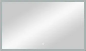 Континент Зеркало Frame Silver Led 100x70