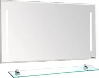 Акватон Зеркало Отель 120 с полкой 1A1014K0OT010